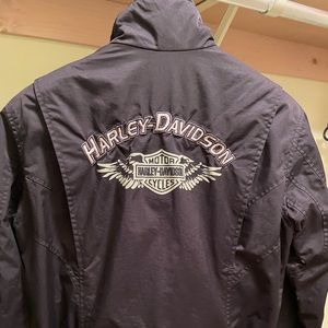 Harley davidson jacket.